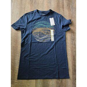 Goodfellow & Co New with tags Men's Tee shirt Navy/Yellow Standard Fit #94